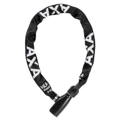 Lacăt pentru bicicletă AXA Chain Absolute 8 - 90 negru/alb