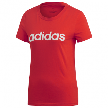 Tricou femei Adidas Essentials Linear roșu