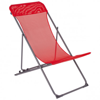 Scaun Bo-Camp Beach chair Flat roșu