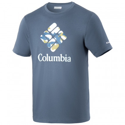 Tricou bărbați Columbia M Rapid Ridge Graphic Tee albastru