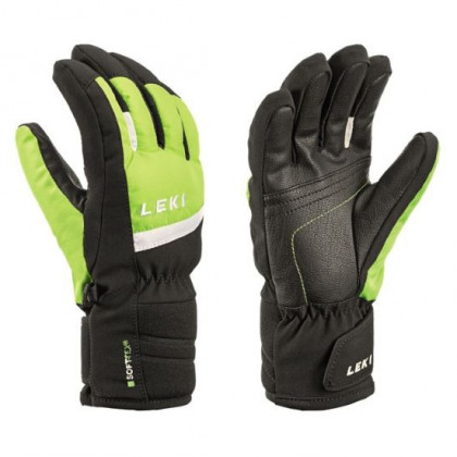 Mănuși de schi Leki Max Junior verde/negru