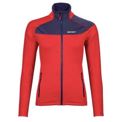 Hanorac femei High Point Cascade Lady Sweatshirt roșu/albastru Blue/Red