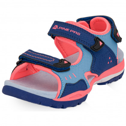 Sandale copii Alpine Pro Gereto albastru/roz