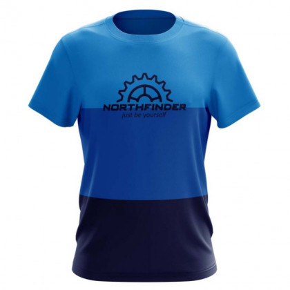 Tricou de ciclism bărbați Northfinder Marcos albastru