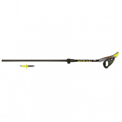 Bețe Nordic Walking Fizan Carbon Pro Impulse negru/verde