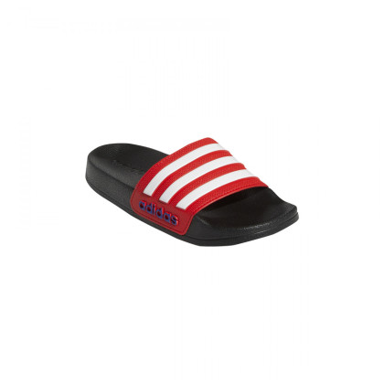 Papuci copii Adidas Adilette Shower K negru/roșu core black