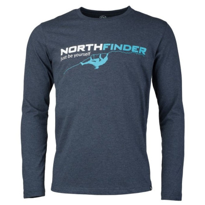 Tricou bărbați Northfinder Ronty albastru