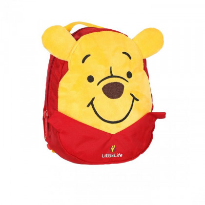 Rucsac copii LittleLife Toddler Backpack with Rein Winnie the Pooh
