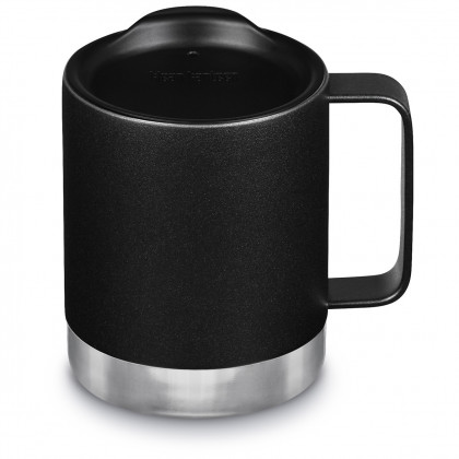 Cană termică Klean Kanteen Camp Mug 12oz - 355 ml negru