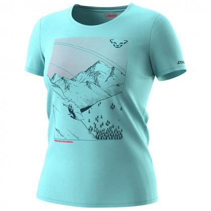 Tricou femei Dynafit Artist Series Dri T-Shirt W turcoaz
