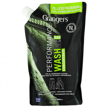 Soluție de curățare Granger's Performance Wash 1L negru/verde