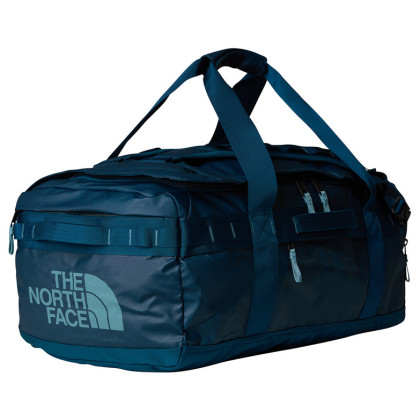 Geantă de voiaj The North Face Base Camp Voyager Duffel 62l negru MIDNIGHT PETROL/ALGAE B