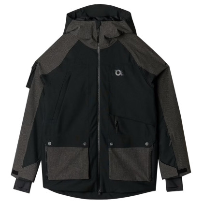 Geacă de iarnă bărbați 4F Technical Jacket M511 negru/gri DEEP BLACK