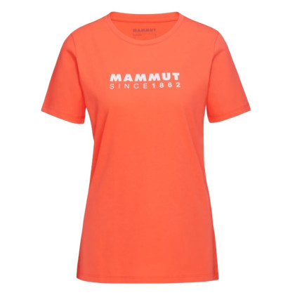 Tricou femei Mammut Core T-Shirt Women Logo roșu/portocaliu peach