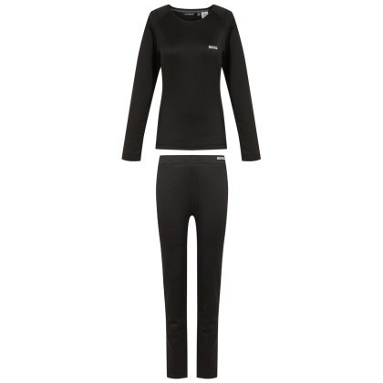 Set funcțional femei Regatta W Therm Baselayr Set negru Black