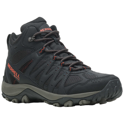 Încălțăminte bărbați Merrell Accentor 3 Sport Mid Gtx negru black/tangerine