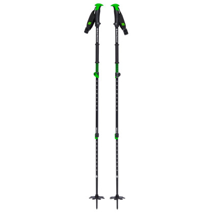 Bețe de schi Black Diamond Traverse 3 Ski Poles negru/verde