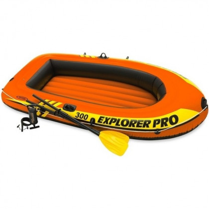 Barcă gonflabilă Intex
			Explorer 300 Set 58358NP