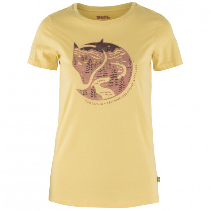 Tricou femei Fjällräven Arctic Fox Print T-shirt W