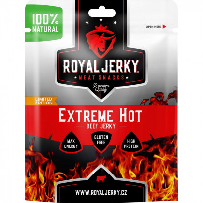 Carne uscată Royal Jerky Beef Extreme Hot 40g