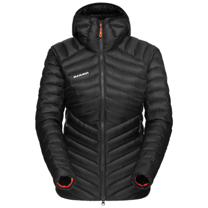 Geacă de puf femei Mammut Broad Peak IN Hooded Jacket Women negru black