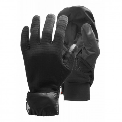 Mănuși Black Diamond Wind hood gridtech gloves negru