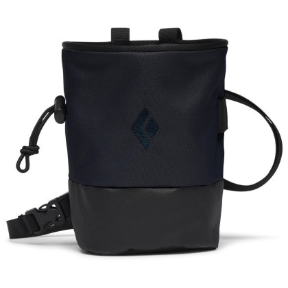 Săculeț pentru magneziu Black Diamond Mojo Zip Chalk Bag M/L gri Carbon (0003)