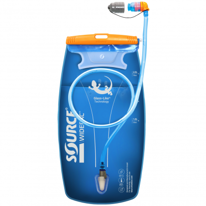 Sistem de hidratare Source Widepac 2 L albastru/portocaliu