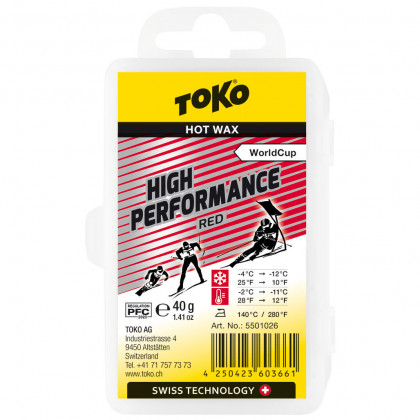 Ceară TOKO High Performance red 40 g