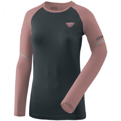 Tricou femei Dynafit Alpine Pro Long Sleeve Shirt Women roz/verde