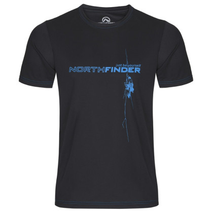 Tricou bărbați Northfinder Jack negru black