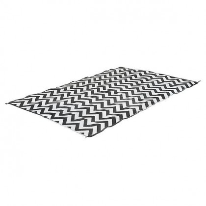 Covor picnic Bo-Camp Chill Mat Carpet XL Wave negru/alb
