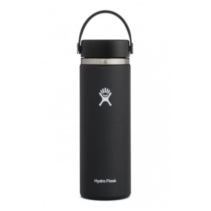 Sticlă Hydro Flask Wide Mouth 20 oz (591 ml) negru