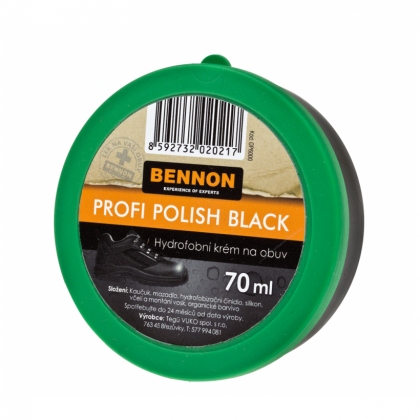 Cremă pentru încălțăminte Bennon Profi Polish Black