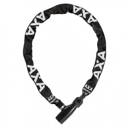 Lacăt pentru bicicletă AXA Chain Absolute 8 - 110 negru/alb