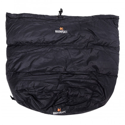 Inserție pentru sacul de dormit Warmpeace călduroasă negru