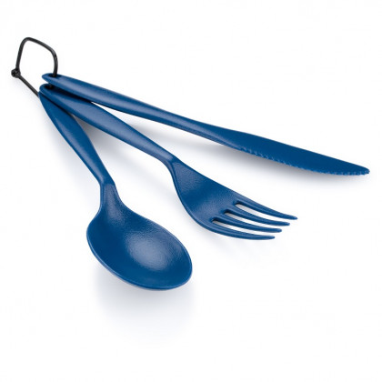 Tacâm GSI Outdoors Tekk Cutlery Set albastru