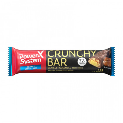 Baton Jerky Power System Crunchy Bar 32% Vanilla with Crunchy Caramel 45g