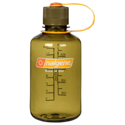 Sticlă Nalgene Narrow Mouth 500 ml Sustain portocaliu/