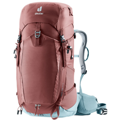 Rucsac Deuter Trail Pro 34 SL roșu caspia-dusk