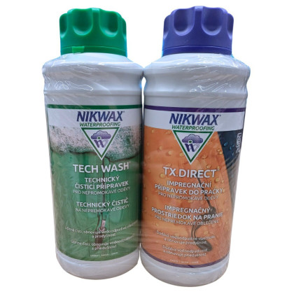 Impregnant Nikwax Set Tech Wash a TX.Direct (1000 + 1000 ml)