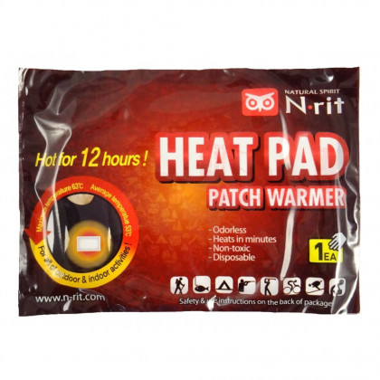 Pernuță termică la coapsă N-Rit Patch warmer alb/roșu