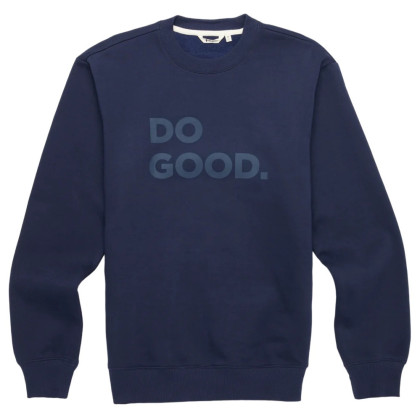 Hanorac bărbați Cotopaxi Do Good Crew Sweatshirt albastru închis Maritime