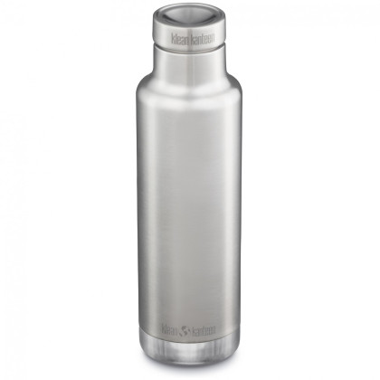 Sticlă termică oțel Klean Kanteen Insulated Classic Narrow 25oz (w/Pour Through Cap) argintiu