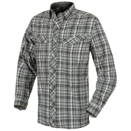 Cămașă bărbați Helikon-Tex Defender Mk2 City Shirt® verde Pine Plaid