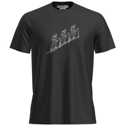 Tricou bărbați Icebreaker M Mer 150 Tech Lite SS T NatSkiTour negru Black