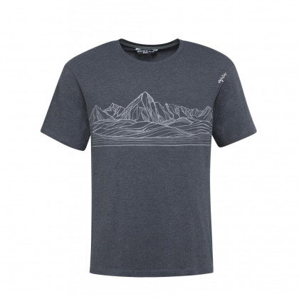 Tricou bărbați Chillaz Relaxed Mountain Skyline negru