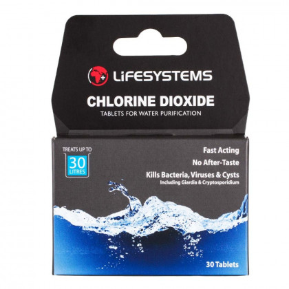 Comprimate dezinfectante Lifesystems Chlorine Dioxide Tablets