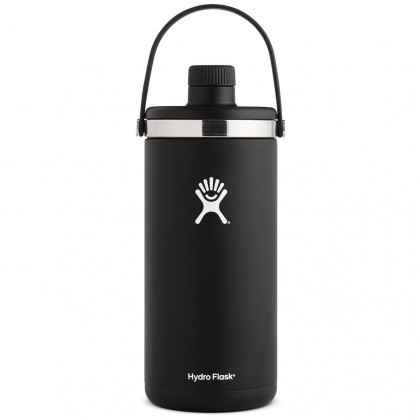 Sticlă Hydro Flask Oasis 128 oz (3784 ml) negru