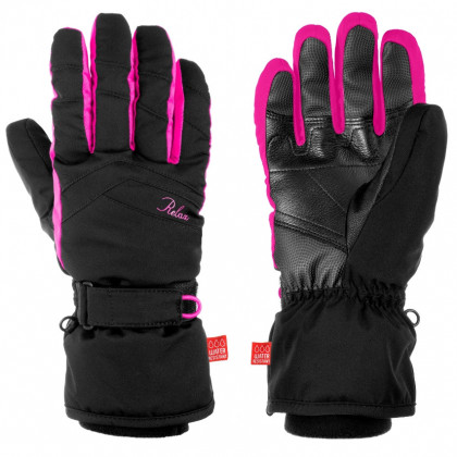 Mănuși femei Relax Hella negru/roz
